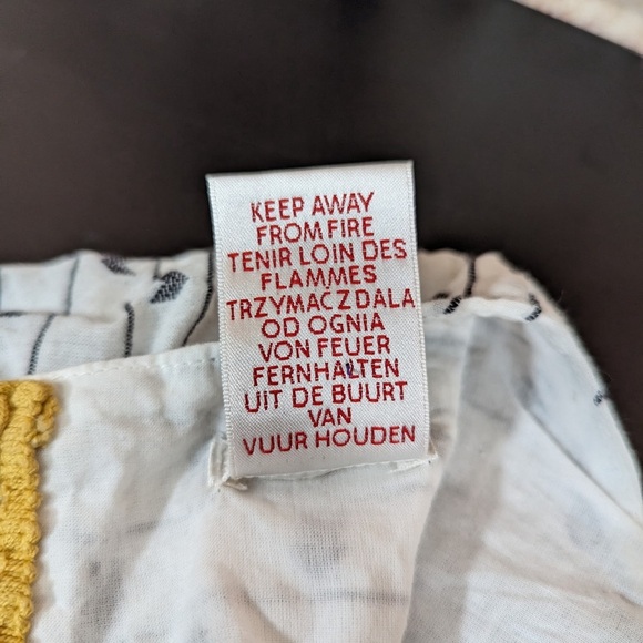 Girls Flare Sleeve Tunic size 3 T Max Studio Tie Back arrow print cotton boho - Picture 6 of 6